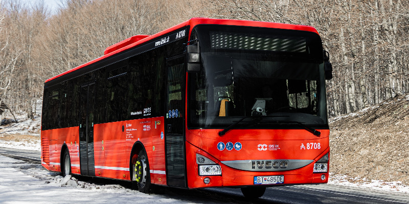 regio autobus - zima